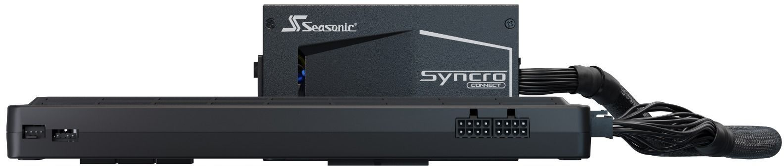 Корпус Seasonic CASE SYNCRO Q704 PLATINUM черный 850W ATX 4x120mm 7x140mm 2xUSB3.0 audio bott PSU — фото 7