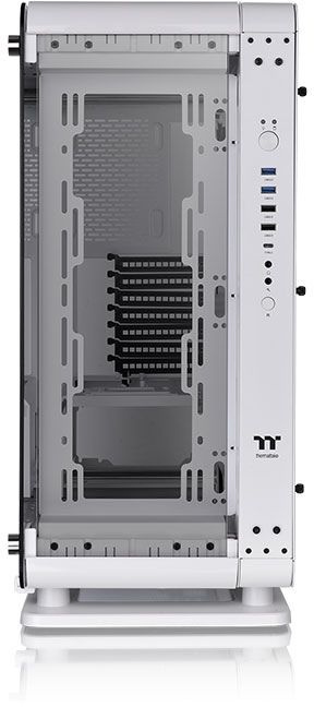 Корпус Thermaltake Core P6 TG белый без БП ATX 13x120mm 8x140mm 2xUSB2.0 2xUSB3.0 audio bott PSU — фото 2