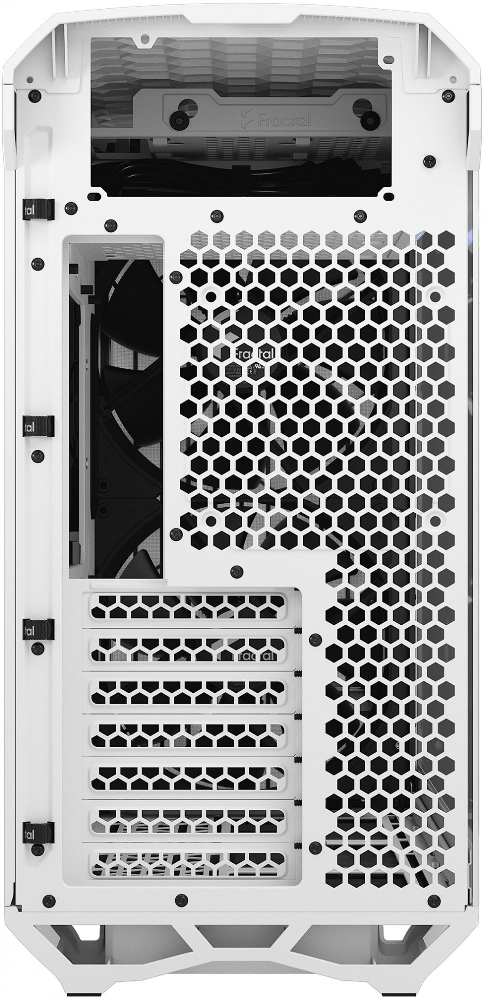Корпус Fractal Design Torrent Compact TG Clear Tint белый без БП ATX 7x120mm 4x140mm 2x180mm 2xUSB3.0 audio — фото 4