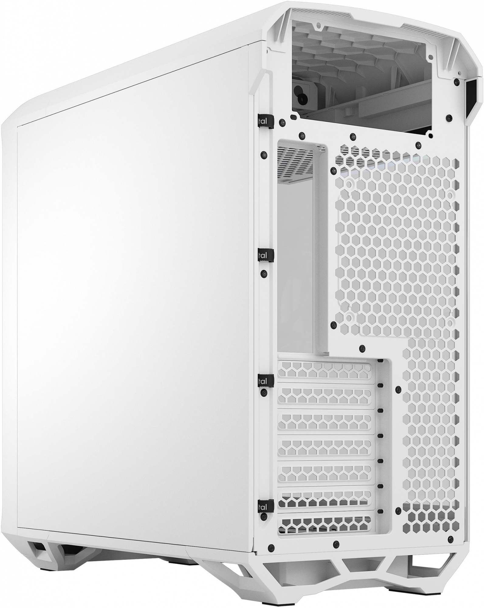 Корпус Fractal Design Torrent Compact TG Clear Tint белый без БП ATX 7x120mm 4x140mm 2x180mm 2xUSB3.0 audio — фото 5