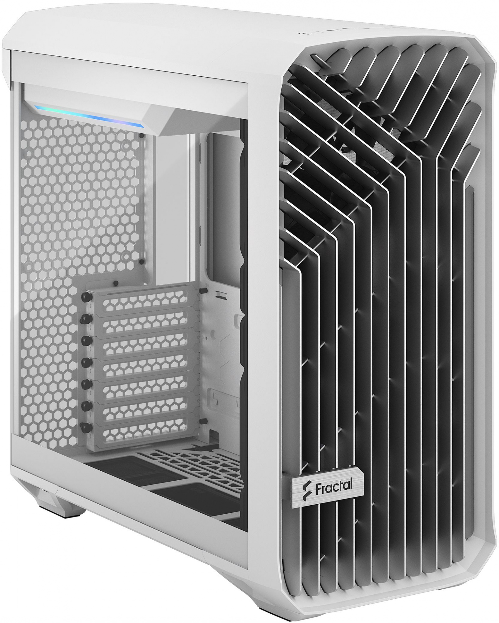 Корпус Fractal Design Torrent Compact TG Clear Tint белый без БП ATX 7x120mm 4x140mm 2x180mm 2xUSB3.0 audio — фото 16