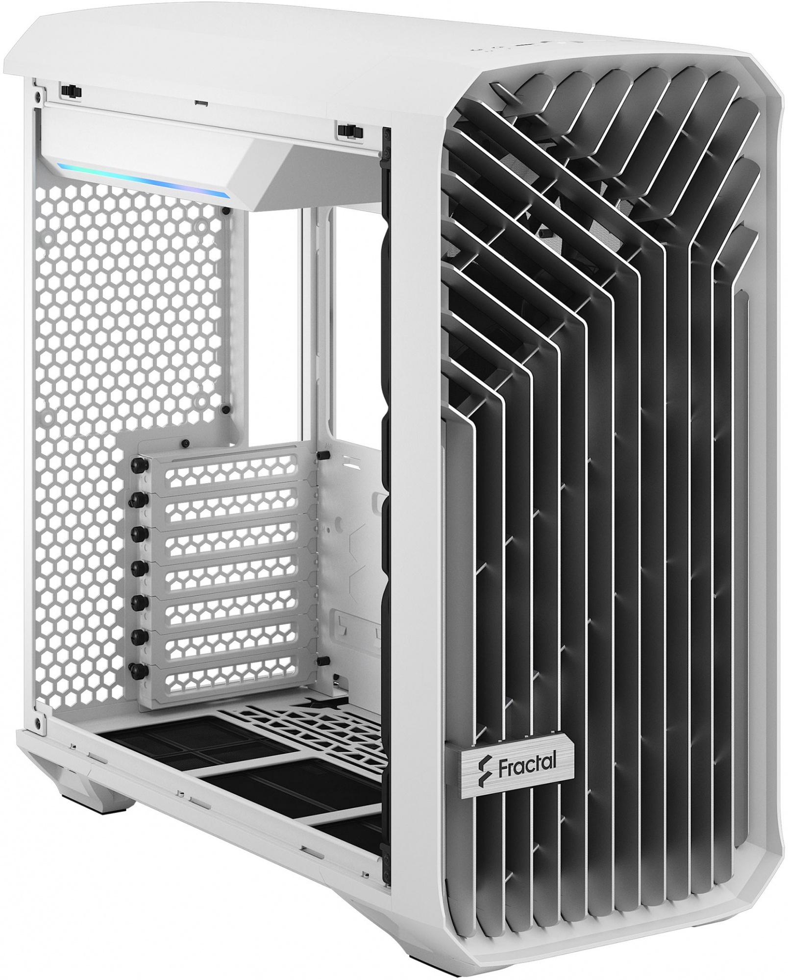 Корпус Fractal Design Torrent Compact TG Clear Tint белый без БП ATX 7x120mm 4x140mm 2x180mm 2xUSB3.0 audio — фото 17