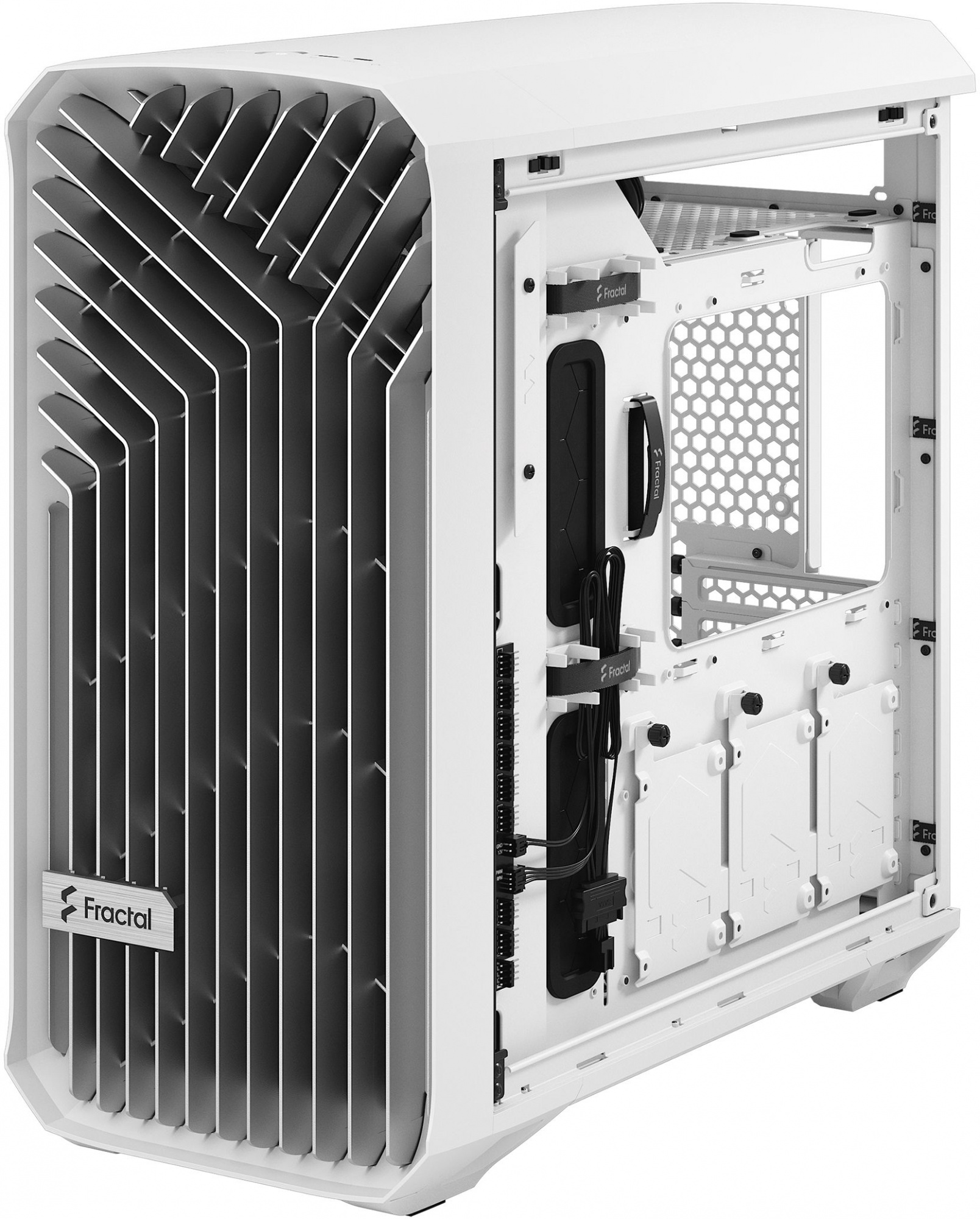 Корпус Fractal Design Torrent Compact TG Clear Tint белый без БП ATX 7x120mm 4x140mm 2x180mm 2xUSB3.0 audio — фото 19