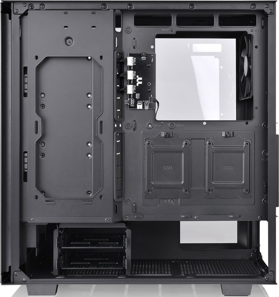 Корпус Thermaltake V350 TG ARGB AIR черный без БП ATX 3x120mm 3x140mm 2xUSB3.0 audio bott PSU — фото 5