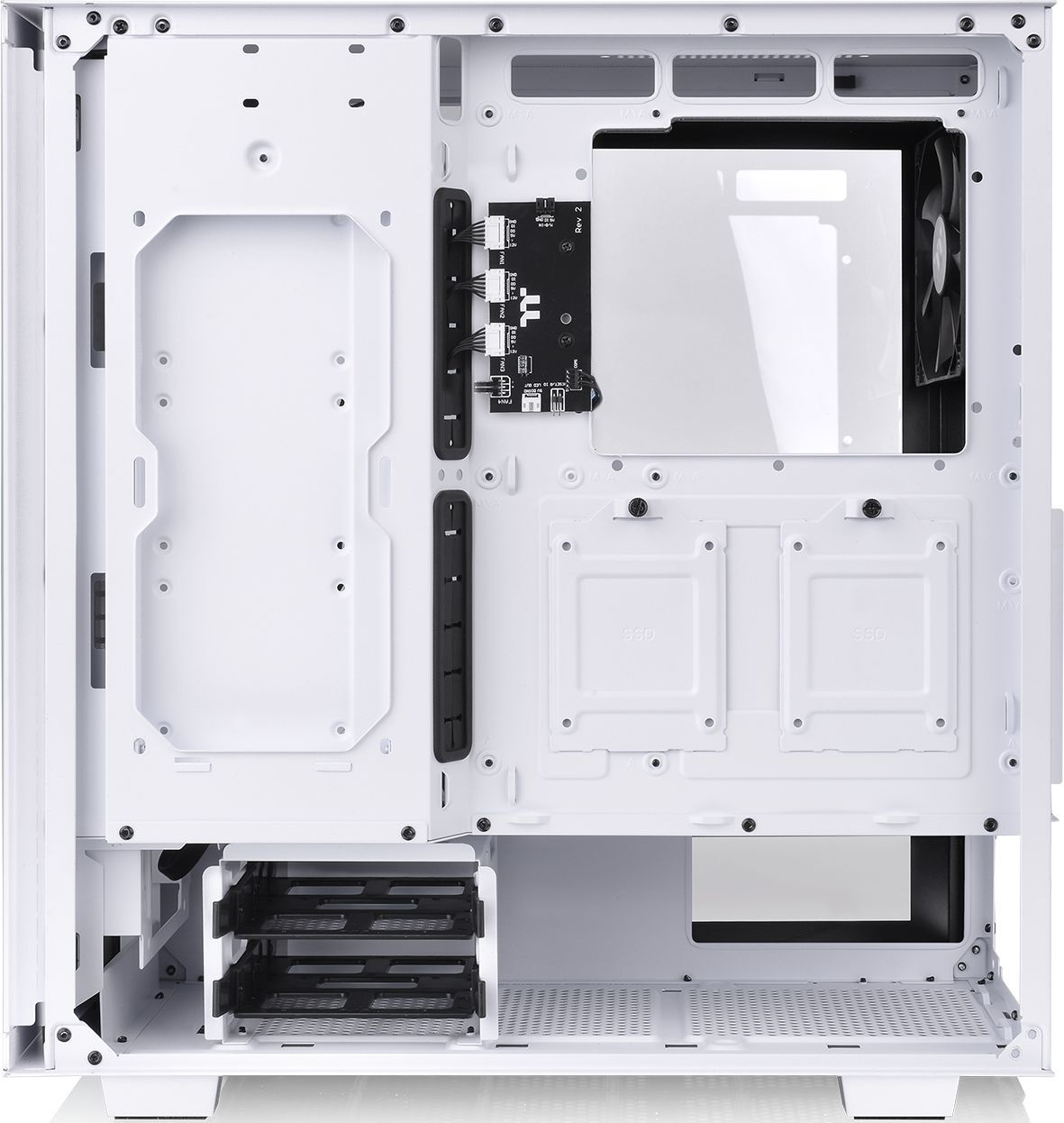 Корпус Thermaltake V350 TG ARGB AIR белый без БП ATX 3x120mm 3x140mm 2xUSB3.0 audio bott PSU — фото 4