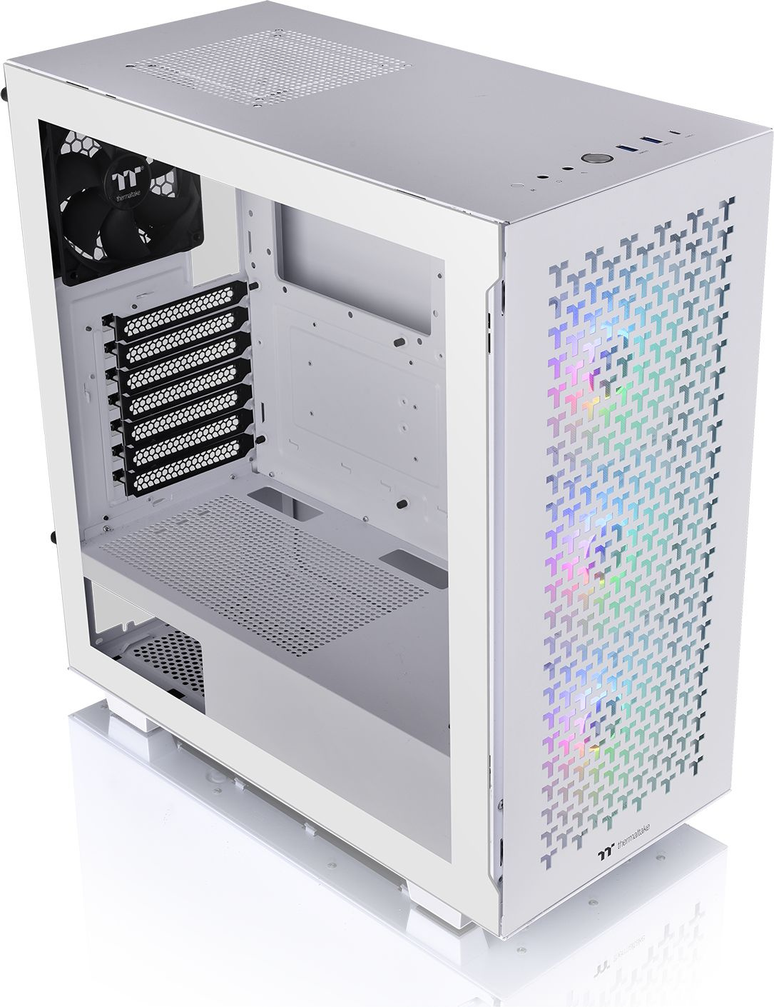 Корпус Thermaltake V350 TG ARGB AIR белый без БП ATX 3x120mm 3x140mm 2xUSB3.0 audio bott PSU — фото 26