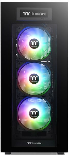 Корпус Thermaltake Divider 550 TG Ultra черный без БП ATX 4x120mm 4x140mm 2xUSB3.0 audio bott PSU — фото 2