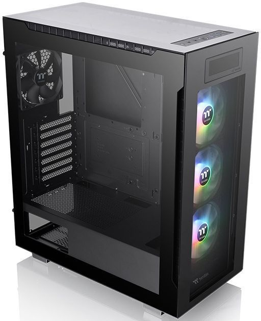 Корпус Thermaltake Divider 550 TG Ultra черный без БП ATX 4x120mm 4x140mm 2xUSB3.0 audio bott PSU — фото 5