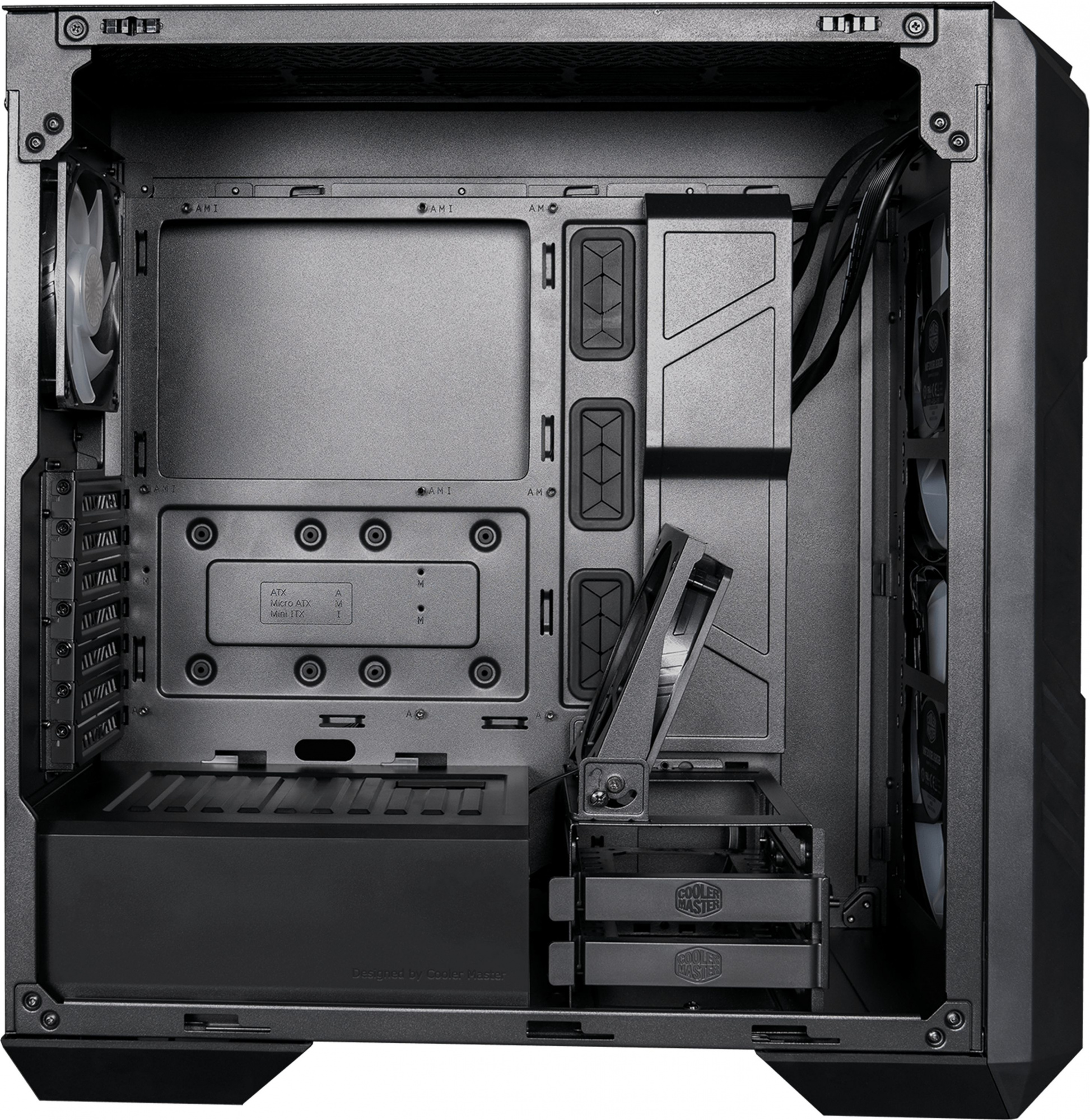 Корпус Cooler Master HAF500 черный без БП ATX 4x120mm 4x140mm 4x200mm 2xUSB3.0 audio bott PSU — фото 2
