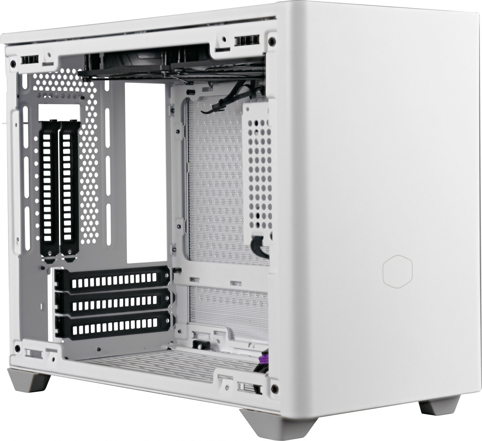 Корпус Cooler Master MasterBox NR200P белый без БП miniITX 1x92mm 4x120mm 2x140mm 2xUSB3.0 audio bott PSU — фото 3