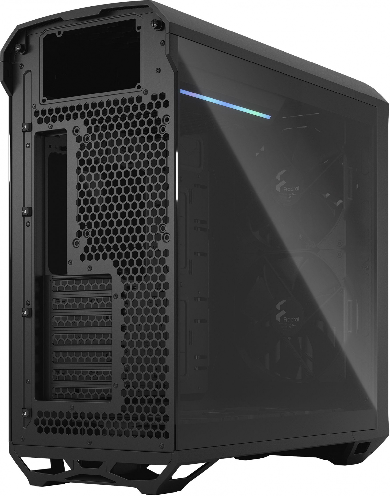 Корпус Fractal Design Torrent Black TG Light Tint черный без БП E-ATX 7x120mm 4x140mm 2x180mm 2xUSB3.0 audio — фото 3