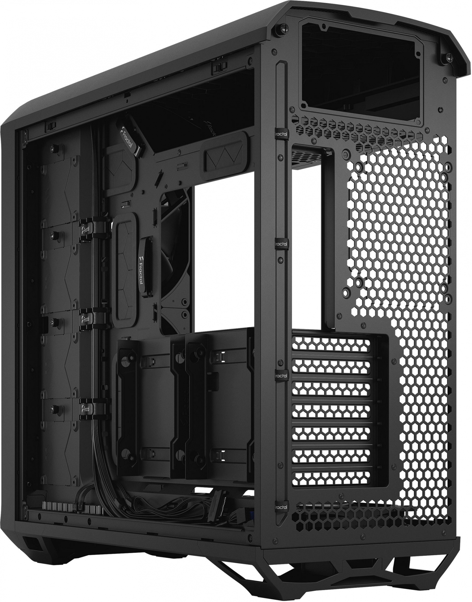 Корпус Fractal Design Torrent Black TG Light Tint черный без БП E-ATX 7x120mm 4x140mm 2x180mm 2xUSB3.0 audio — фото 13
