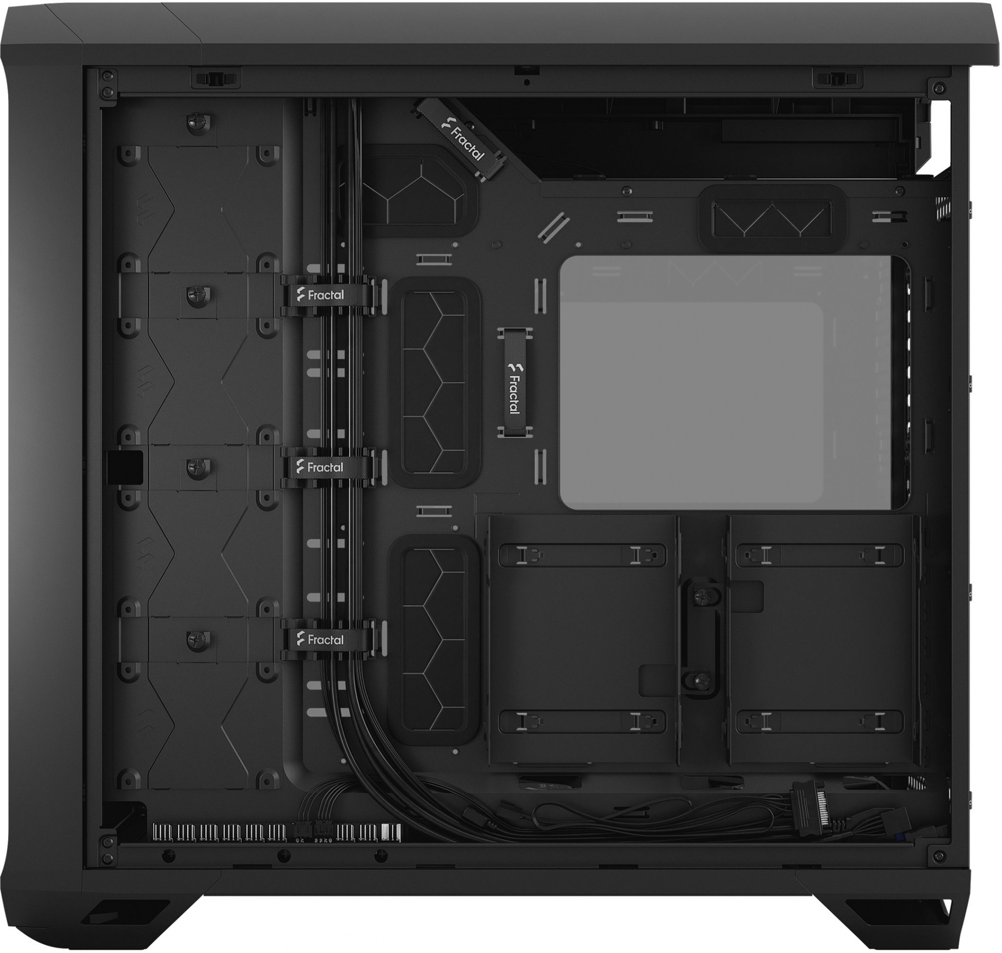 Корпус Fractal Design Torrent Black TG Light Tint черный без БП E-ATX 7x120mm 4x140mm 2x180mm 2xUSB3.0 audio — фото 14