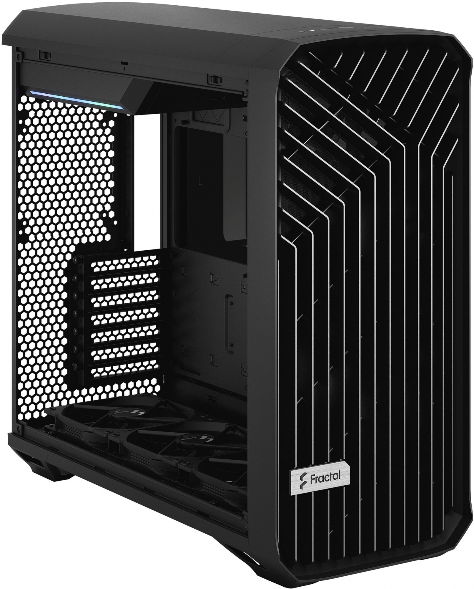 Корпус Fractal Design Torrent Black TG Light Tint черный без БП E-ATX 7x120mm 4x140mm 2x180mm 2xUSB3.0 audio — фото 17