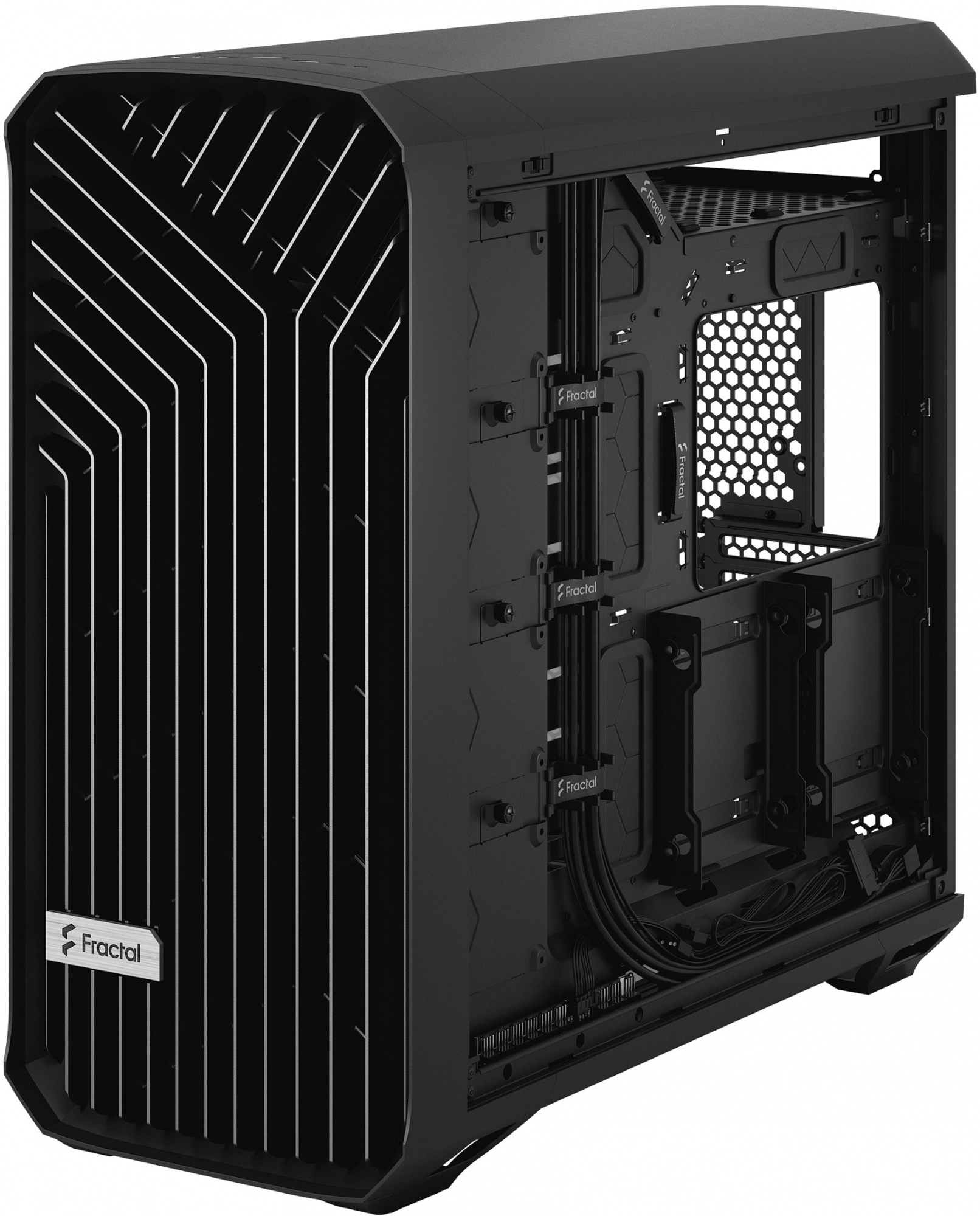 Корпус Fractal Design Torrent Black TG Light Tint черный без БП E-ATX 7x120mm 4x140mm 2x180mm 2xUSB3.0 audio — фото 19