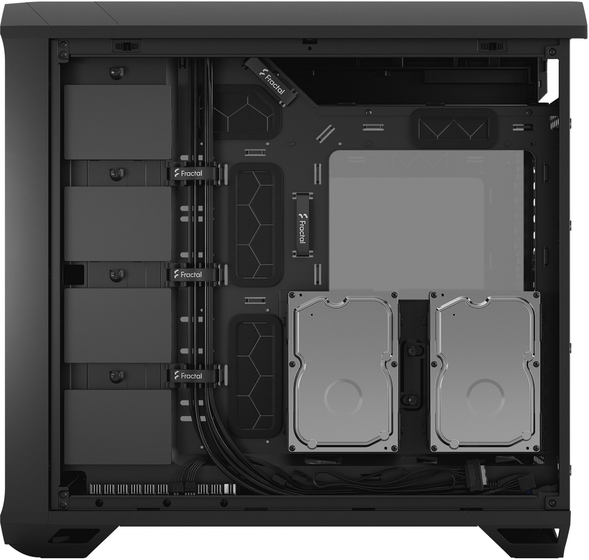Корпус Fractal Design Torrent Black TG Light Tint черный без БП E-ATX 7x120mm 4x140mm 2x180mm 2xUSB3.0 audio — фото 20