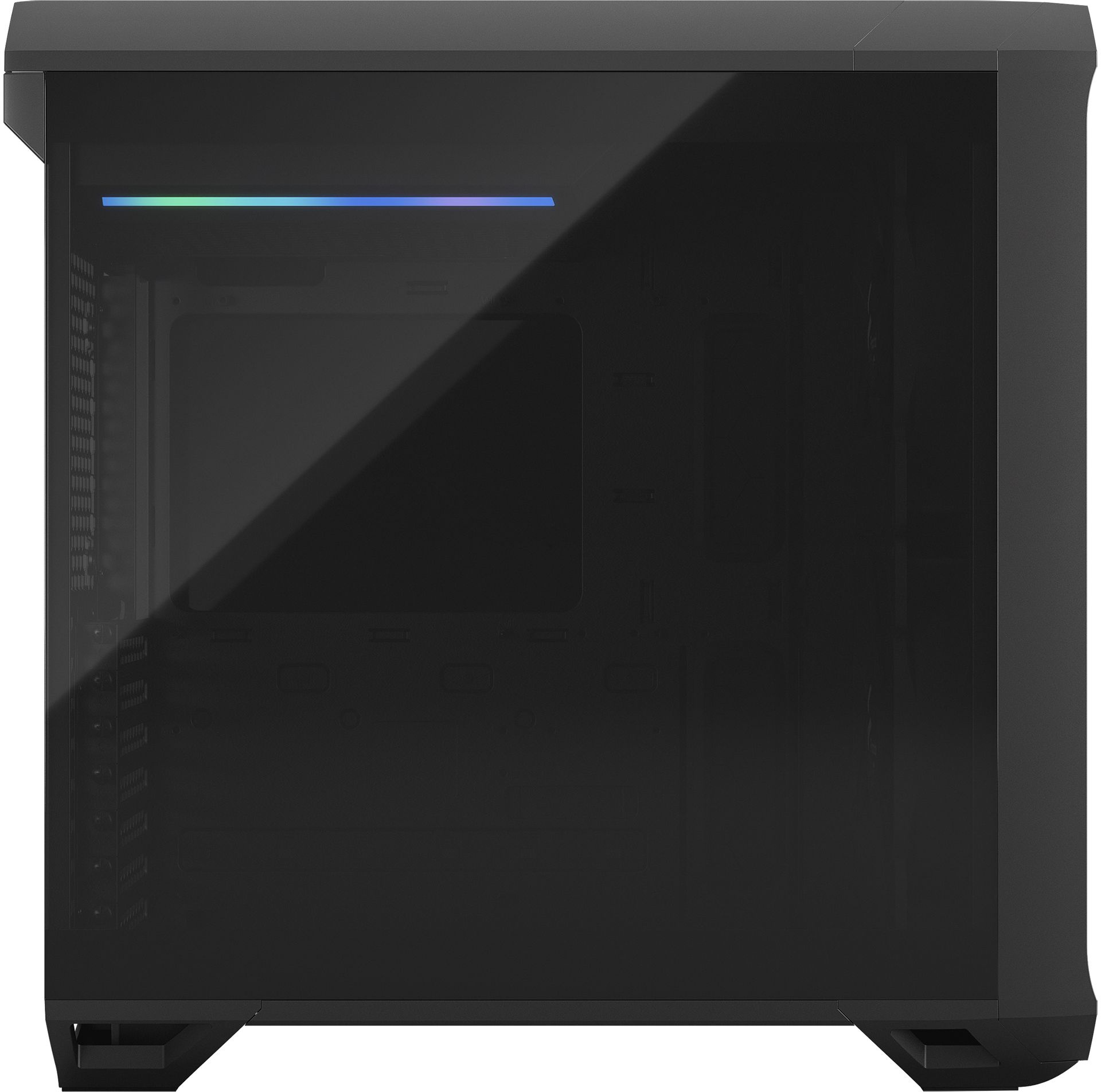 Корпус Fractal Design Torrent Compact TG Dark Tint черный без БП ATX 7x120mm 4x140mm 2x180mm 2xUSB3.0 audio — фото 2