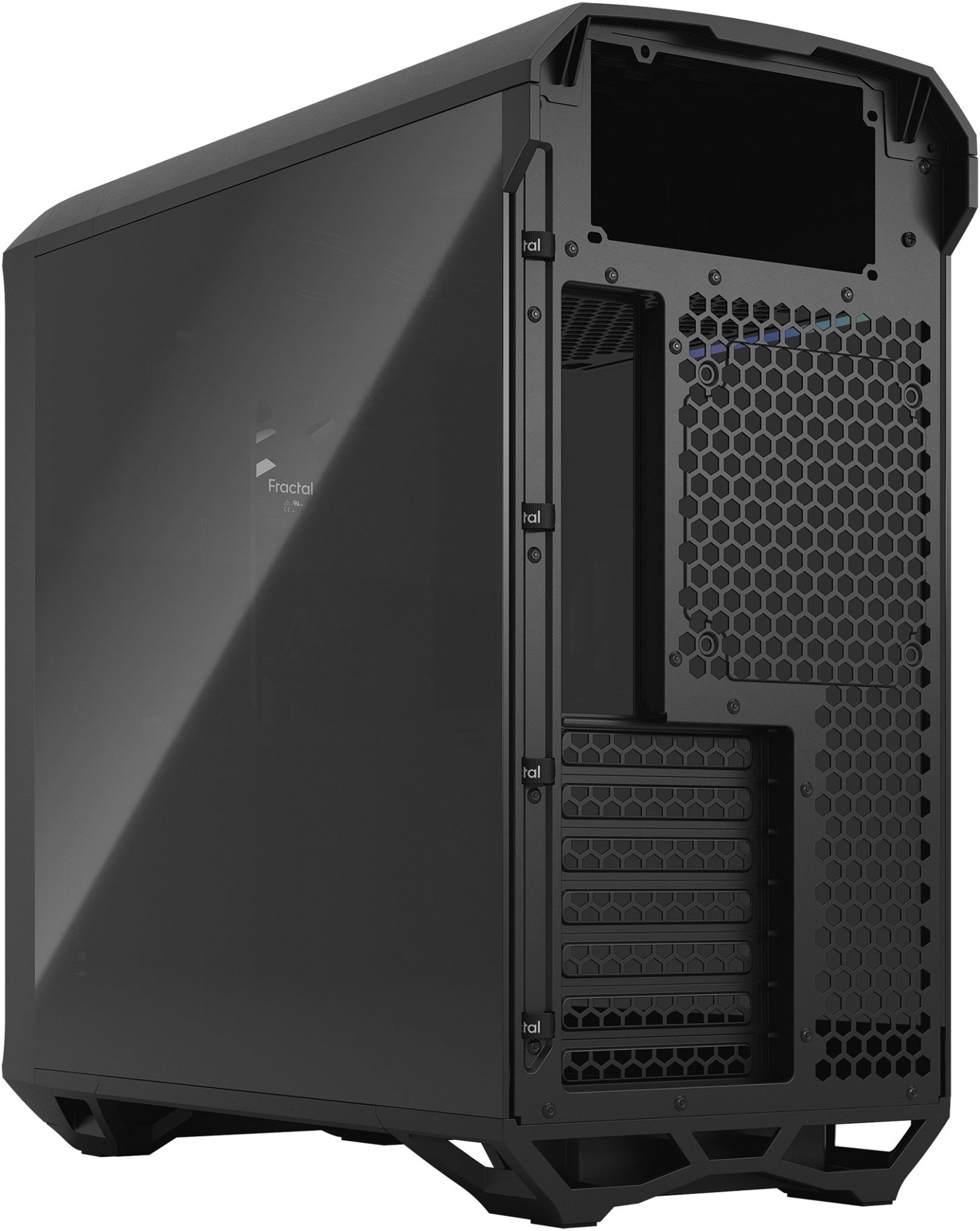 Корпус Fractal Design Torrent Compact TG Dark Tint черный без БП ATX 7x120mm 4x140mm 2x180mm 2xUSB3.0 audio — фото 5