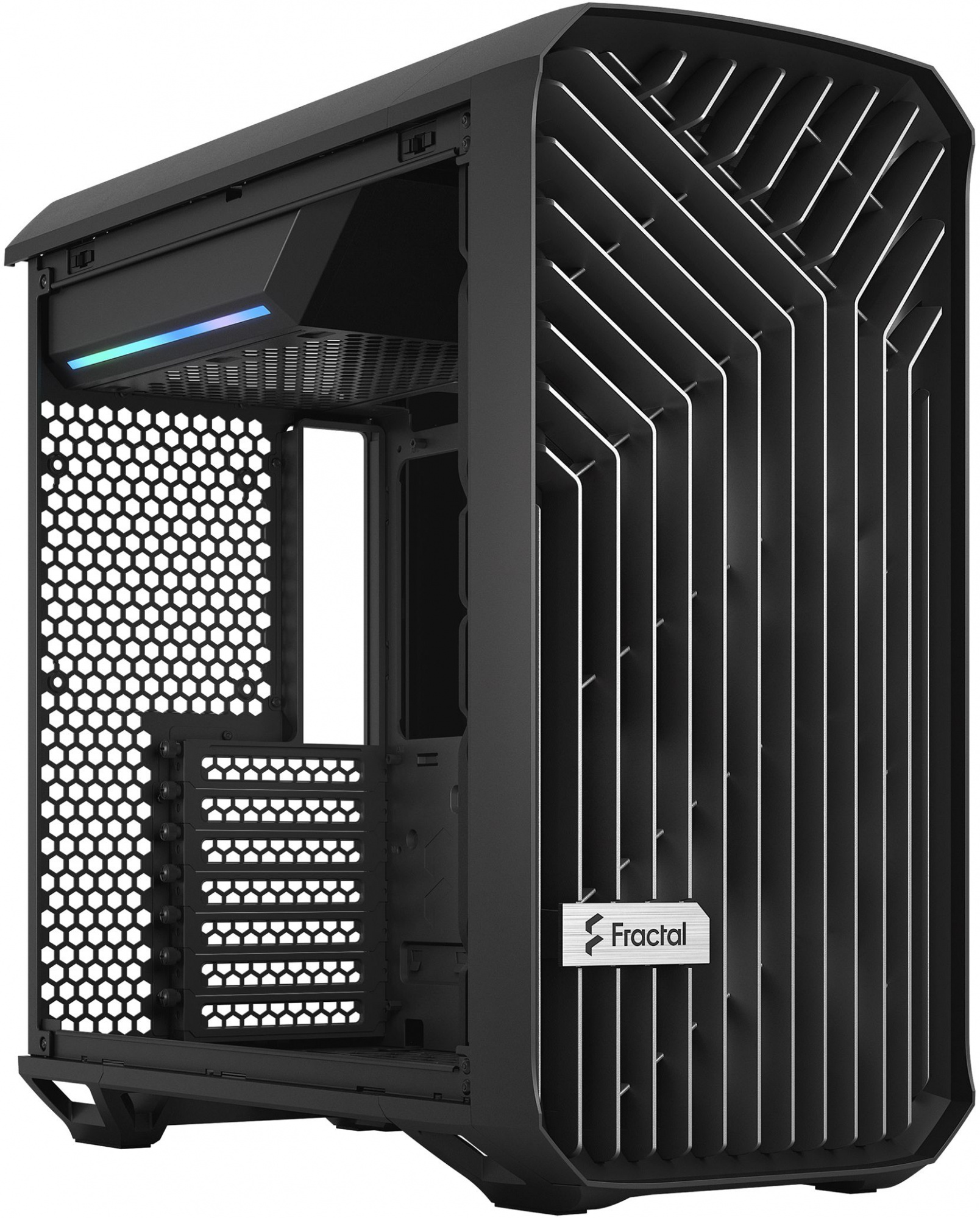 Корпус Fractal Design Torrent Compact TG Dark Tint черный без БП ATX 7x120mm 4x140mm 2x180mm 2xUSB3.0 audio — фото 10