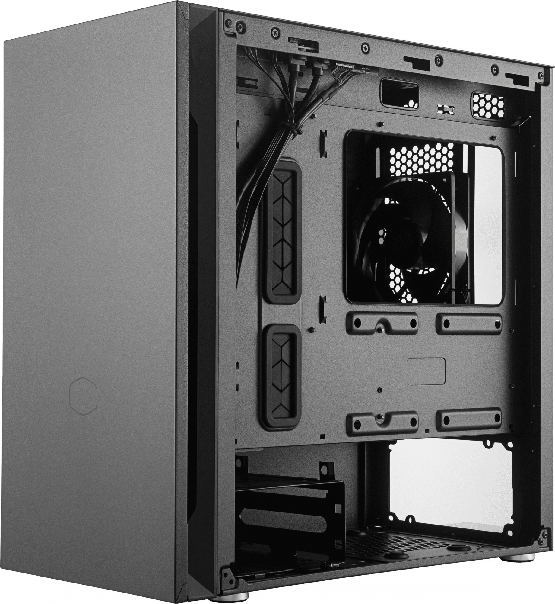 Корпус Cooler Master Silencio S400 TG черный без БП mATX 3x120mm 4x140mm 2xUSB3.0 audio bott PSU — фото 9