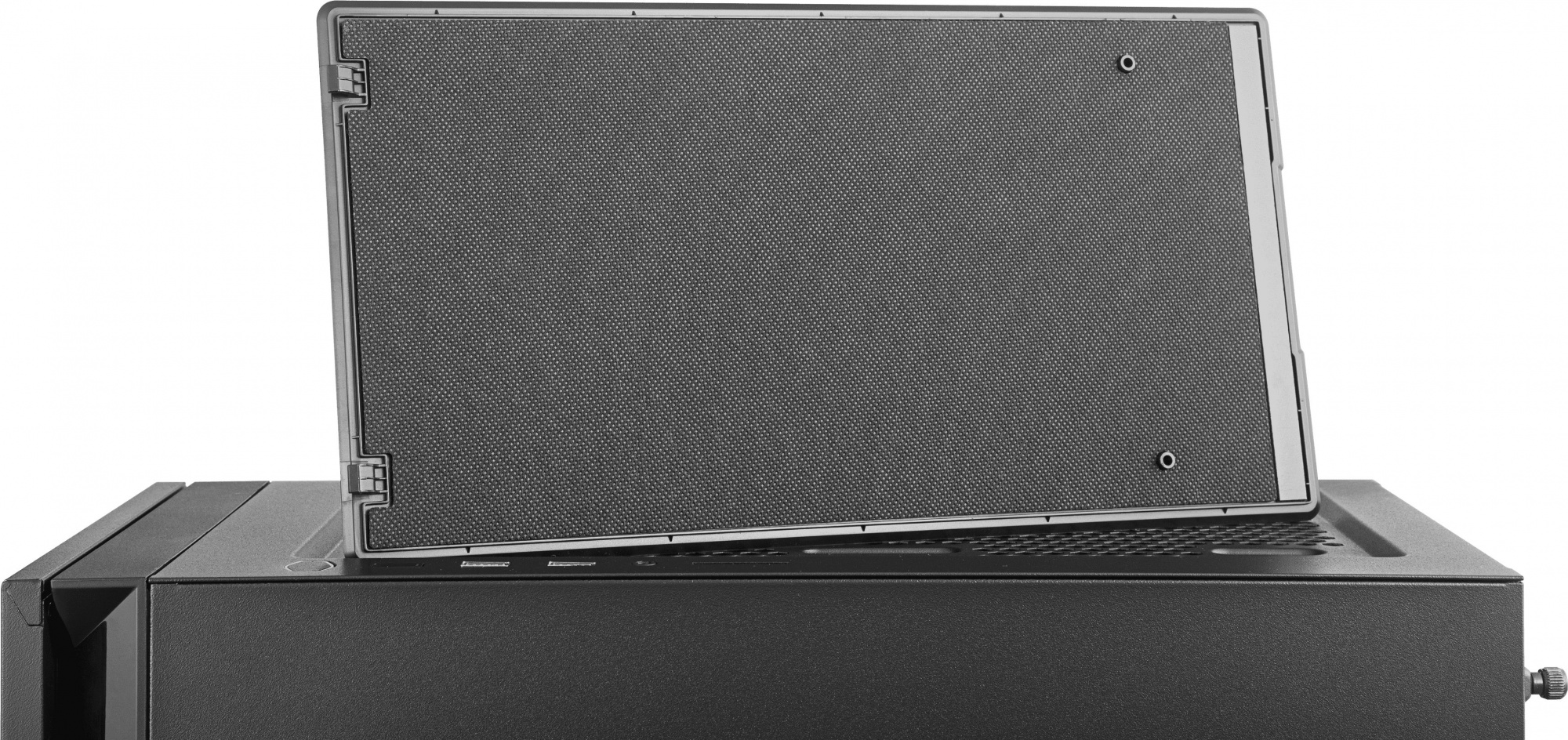 Корпус Cooler Master Silencio S400 Steel черный без БП mATX 3x120mm 4x140mm 2xUSB3.0 audio bott PSU — фото 9