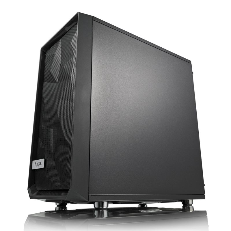 Корпус Fractal Design Meshify Mini C TG черный без БП mATX 5x120mm 4x140mm 2xUSB3.0 audio bott PSU — фото 9