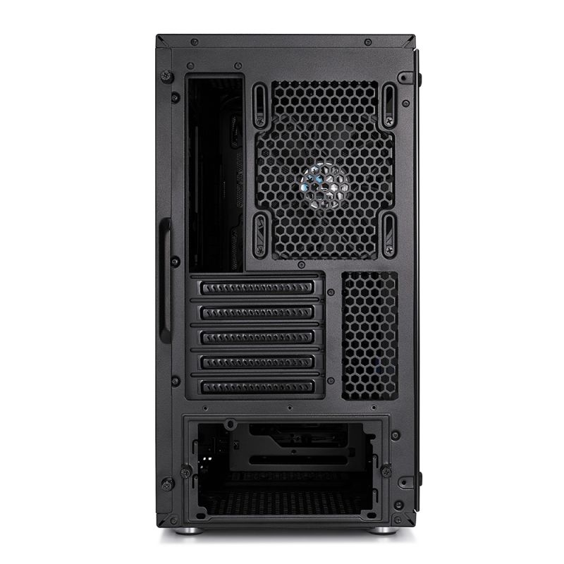 Корпус Fractal Design Meshify Mini C TG черный без БП mATX 5x120mm 4x140mm 2xUSB3.0 audio bott PSU — фото 6