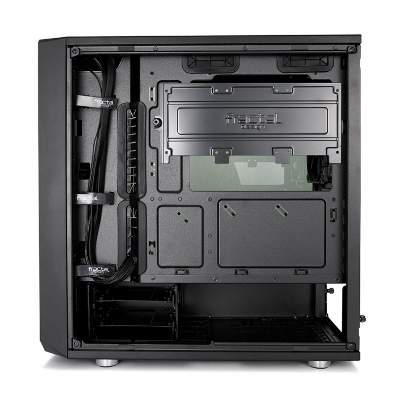 Корпус Fractal Design Meshify Mini C TG черный без БП mATX 5x120mm 4x140mm 2xUSB3.0 audio bott PSU — фото 5