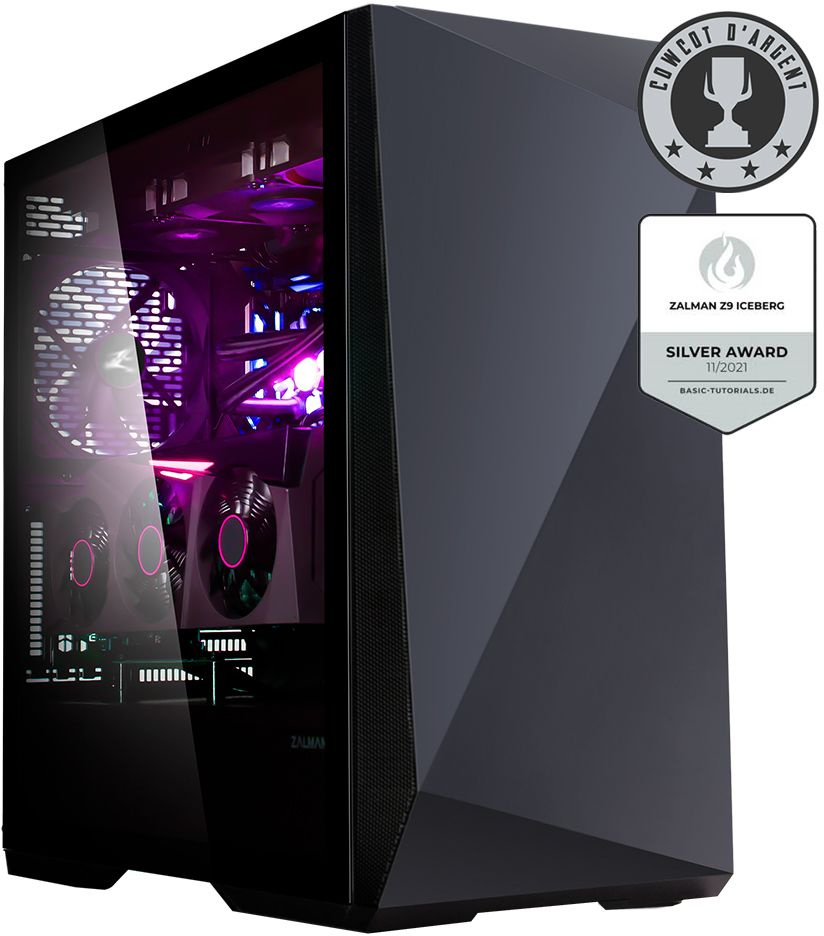 Корпус Zalman Z9 Iceberg черный без БП E-ATX 6x120mm 6x140mm 2x200mm 2xUSB2.0 2xUSB3.0 audio bott PSU — фото 21