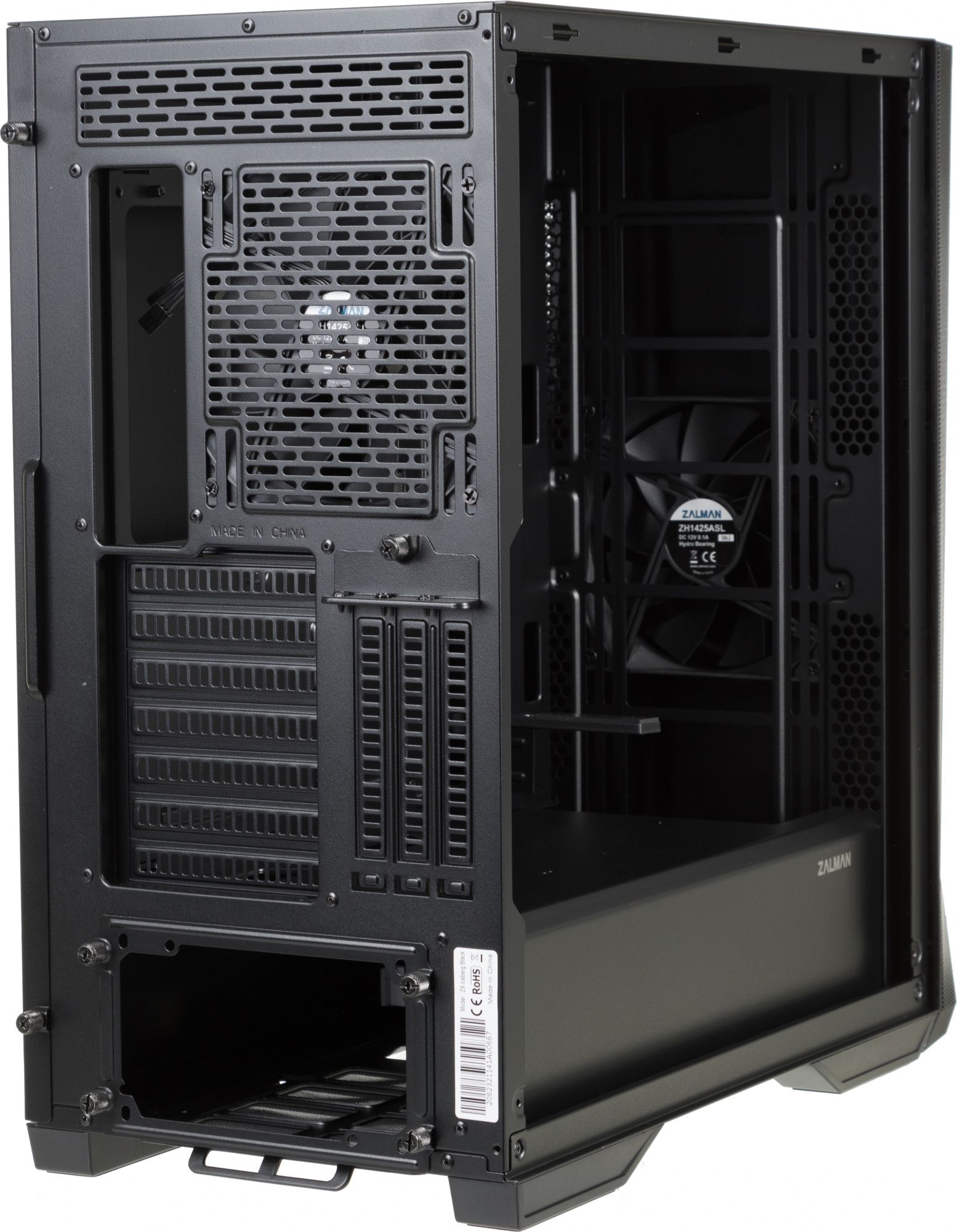 Корпус Zalman Z9 Iceberg черный без БП E-ATX 6x120mm 6x140mm 2x200mm 2xUSB2.0 2xUSB3.0 audio bott PSU — фото 26