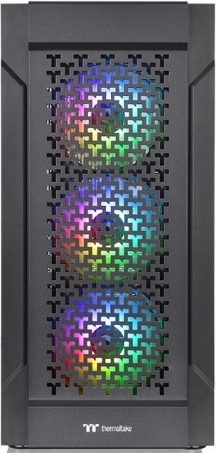 Корпус Thermaltake Versa T27 TG ARGB черный без БП ATX 4x120mm 6x140mm 2xUSB3.0 audio bott PSU — фото 2