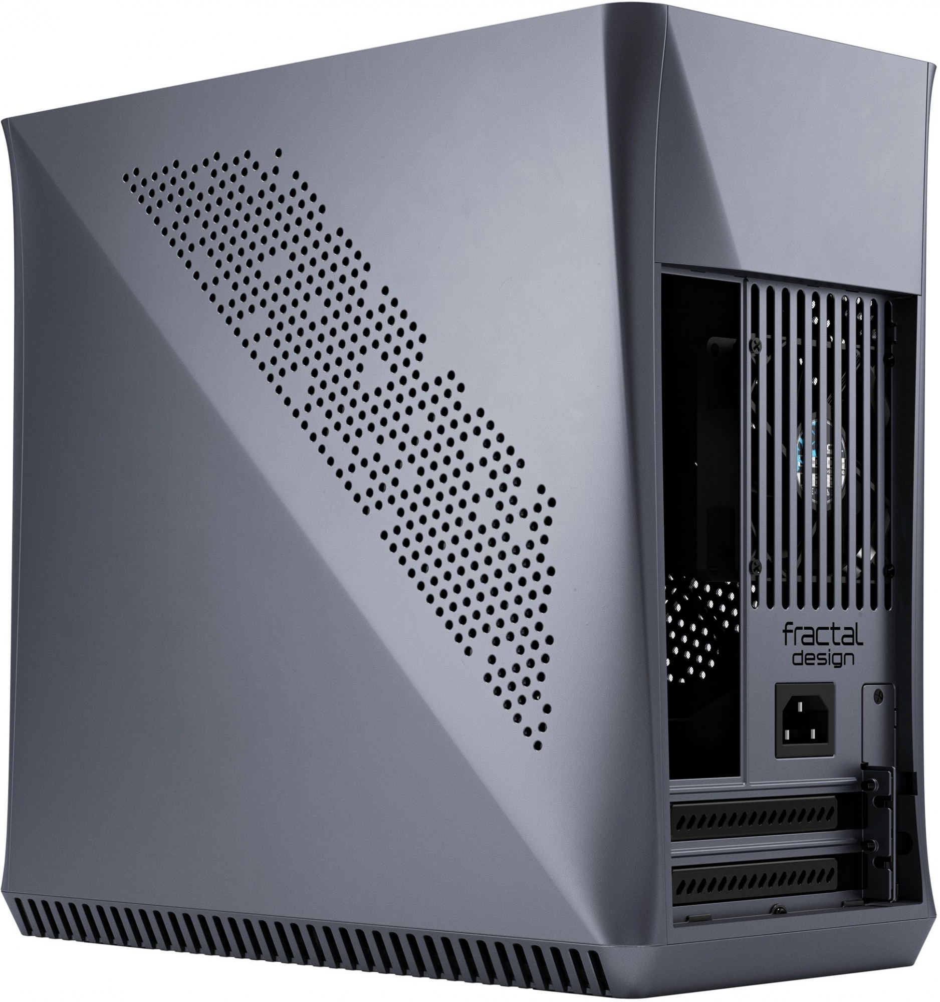 Корпус Fractal Design ERA ITX серый без БП miniITX 2x120mm 2x140mm 2xUSB3.0 audio — фото 9