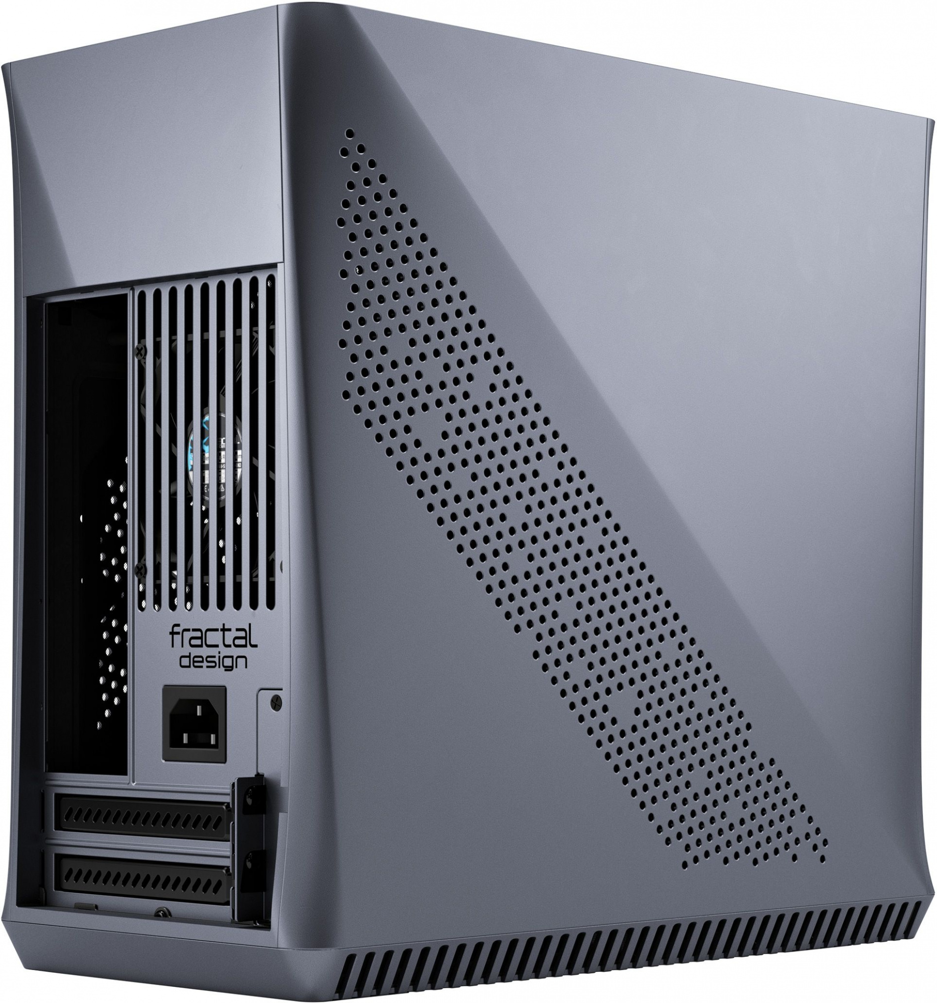 Корпус Fractal Design ERA ITX серый без БП miniITX 2x120mm 2x140mm 2xUSB3.0 audio — фото 13