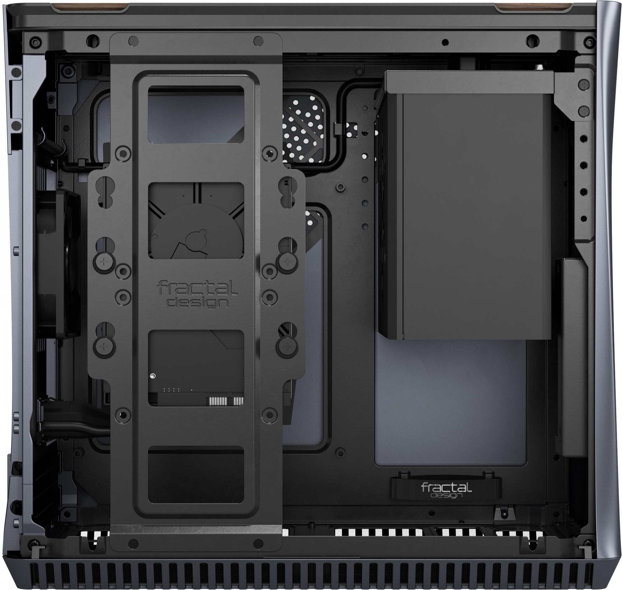 Корпус Fractal Design ERA ITX серый без БП miniITX 2x120mm 2x140mm 2xUSB3.0 audio — фото 15