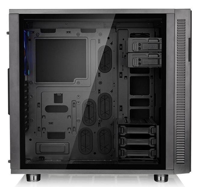 Корпус Thermaltake Suppressor F31 TG черный без БП ATX 8x120mm 8x140mm 3x200mm 2xUSB2.0 2xUSB3.0 audio front door bott PSU — фото 3