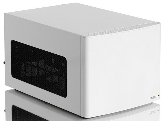 Корпус Fractal Design Node 304 белый без БП miniITX 2x92mm 1x140mm 2xUSB3.0 audio bott PSU — фото 3