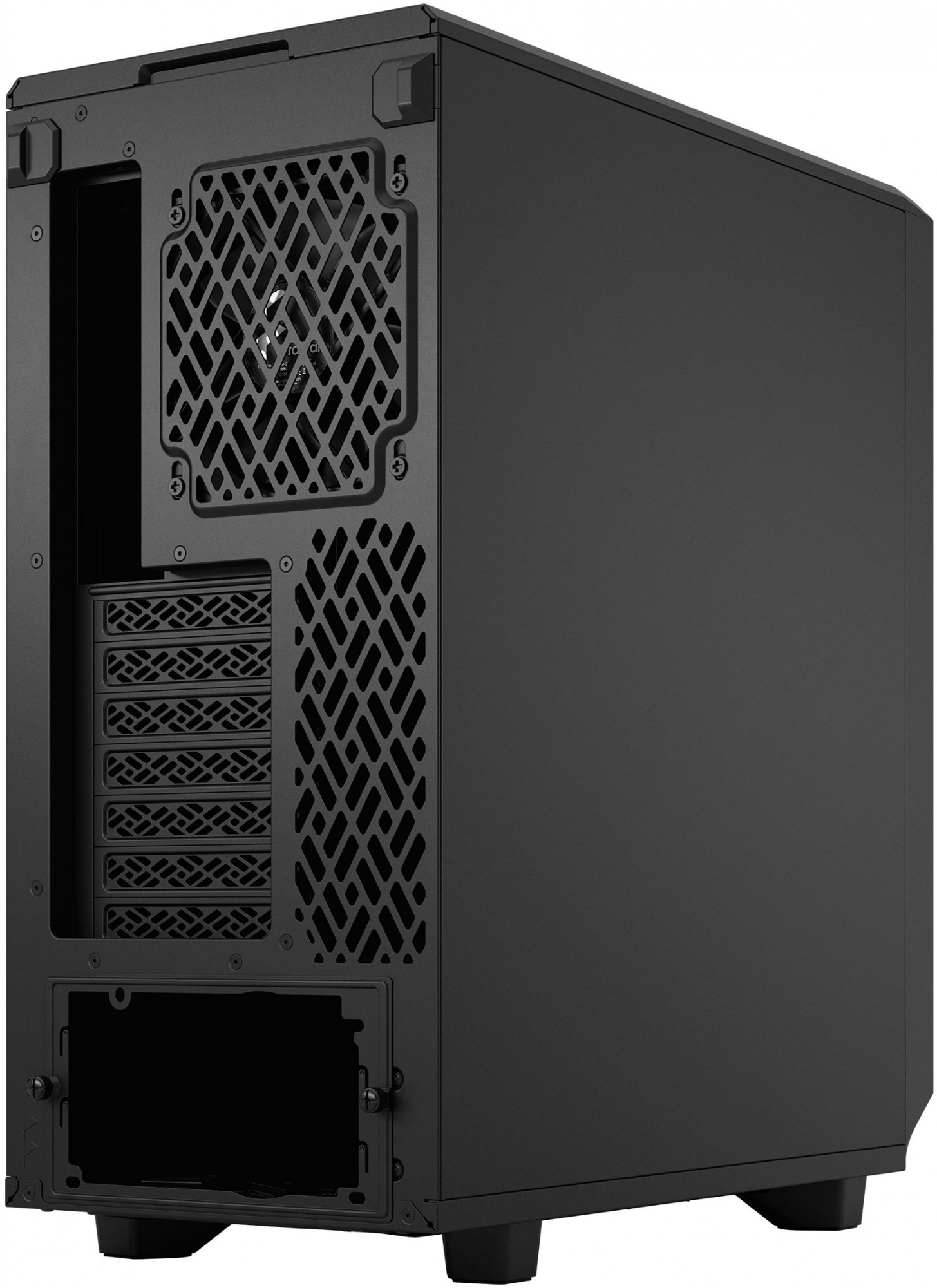 Корпус Fractal Design Meshify 2 Compact Solid черный без БП ATX 5x120mm 4x140mm 2xUSB3.0 audio bott PSU — фото 3