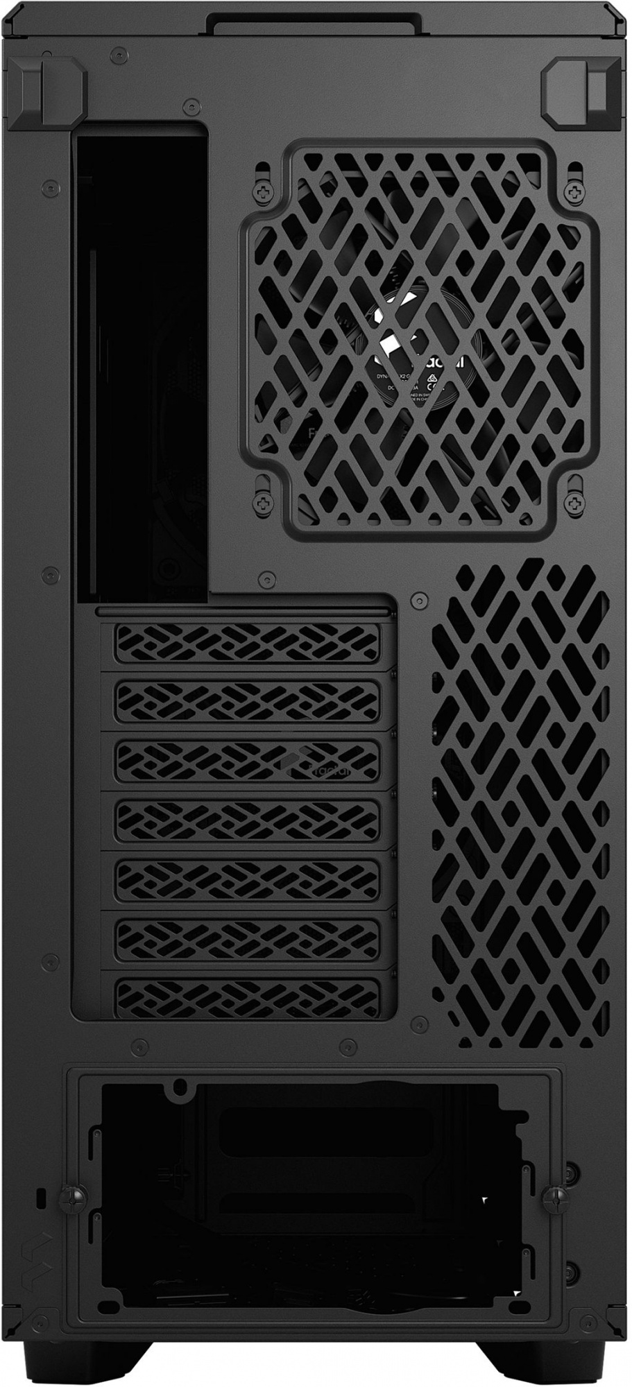 Корпус Fractal Design Meshify 2 Compact Solid черный без БП ATX 5x120mm 4x140mm 2xUSB3.0 audio bott PSU — фото 4
