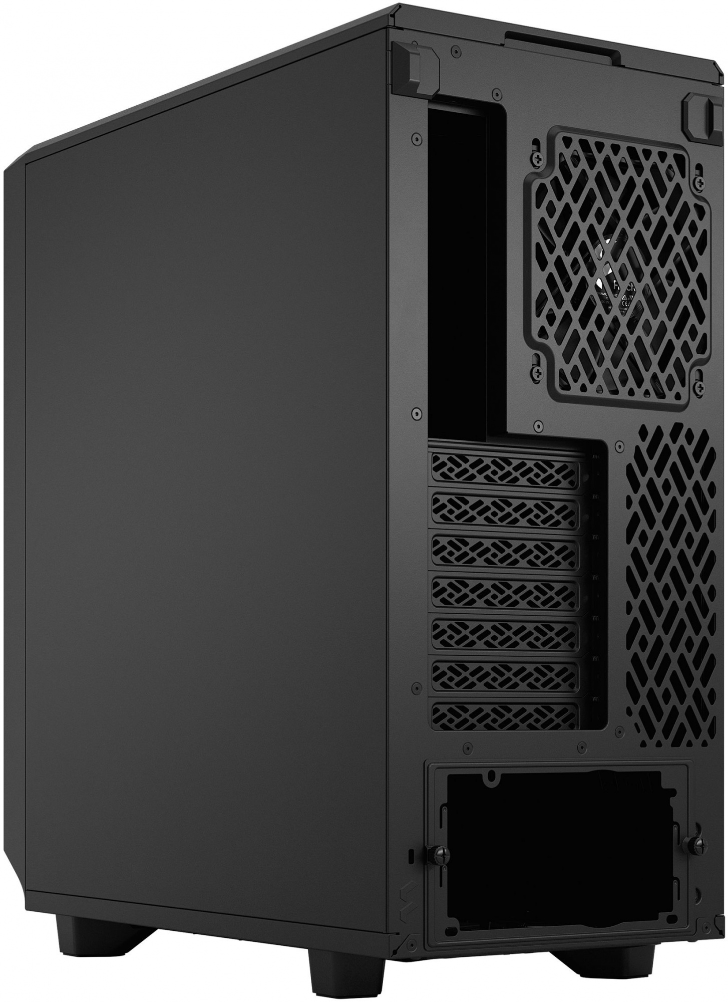 Корпус Fractal Design Meshify 2 Compact Solid черный без БП ATX 5x120mm 4x140mm 2xUSB3.0 audio bott PSU — фото 5