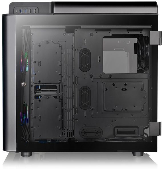 Корпус Thermaltake Level 20 ARGB Bkack Edition черный без БП E-ATX 8x120mm 7x140mm 2x200mm 2xUSB2.0 2xUSB3.0 audio bott PSU — фото 4