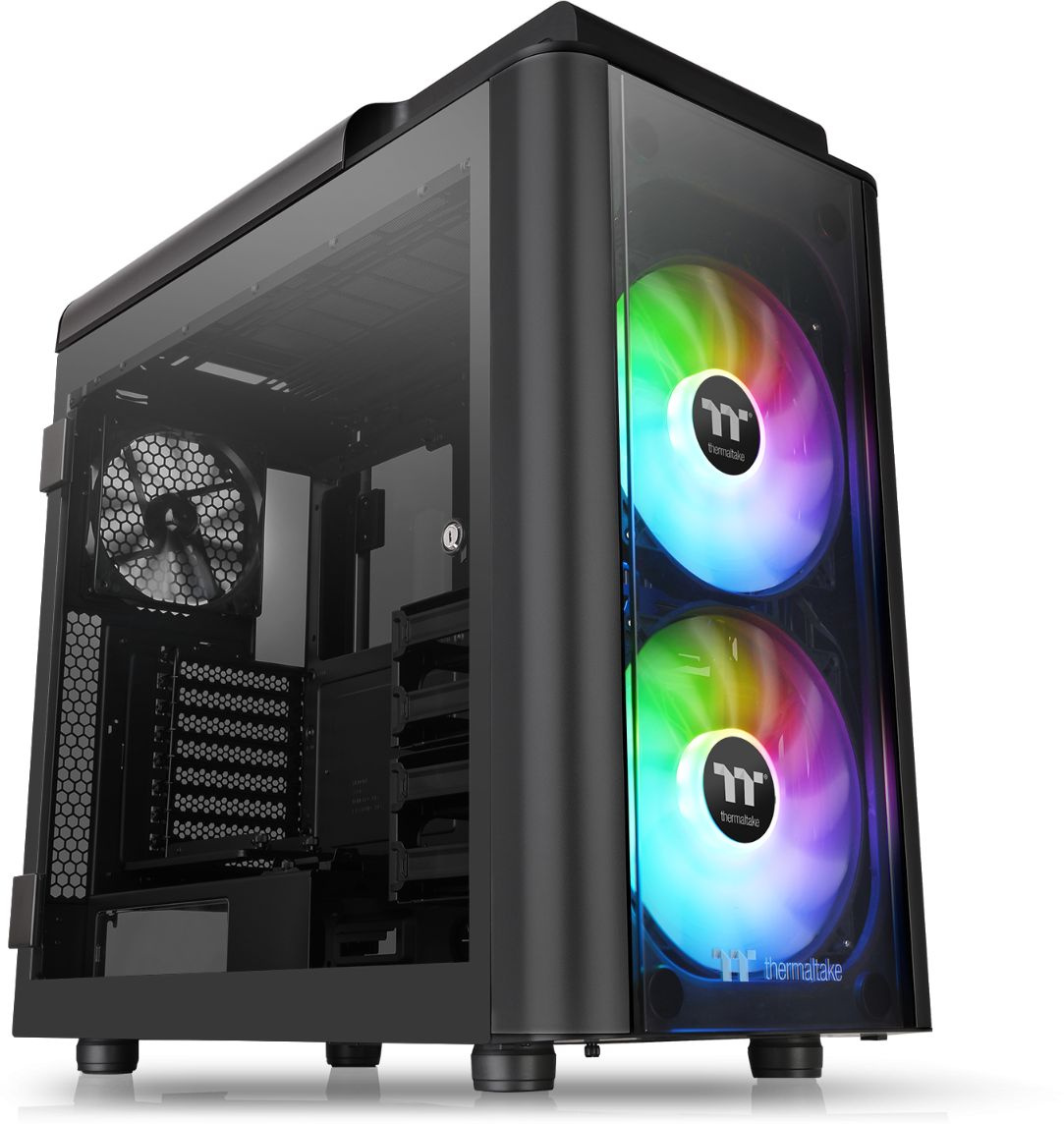 Корпус Thermaltake Level 20 ARGB Bkack Edition черный без БП E-ATX 8x120mm 7x140mm 2x200mm 2xUSB2.0 2xUSB3.0 audio bott PSU — фото 7