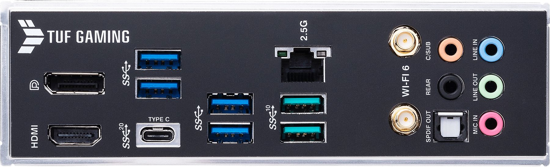 Материнская плата Asus TUF GAMING H670-PRO WIFI D4 Soc-1700 Intel H670 4xDDR4 ATX AC`97 8ch(7.1) 2.5Gg RAID+HDMI+DP — фото 4