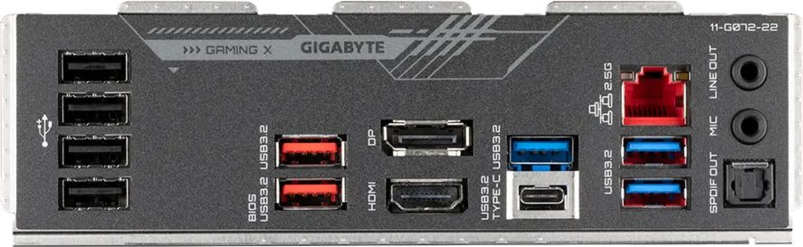 Материнская плата Gigabyte Z690 GAMING X DDR4 Soc-1700 Intel Z690 4xDDR4 ATX AC`97 8ch(7.1) 2.5Gg RAID+HDMI+DP — фото 5