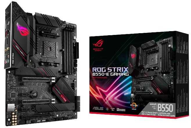 Материнская плата Asus ROG STRIX B550-E GAMING Soc-AM4 AMD B550 4xDDR4 ATX AC`97 8ch(7.1) 2.5Gg RAID+HDMI+DP — фото 4