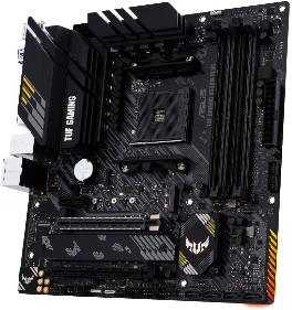 Материнская плата Asus TUF GAMING B550M-PLUS Soc-AM4 AMD B550 4xDDR4 mATX AC`97 8ch(7.1) 2.5Gg RAID+HDMI+DP — фото 2