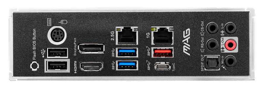 Материнская плата MSI MAG B550 TOMAHAWK Soc-AM4 AMD B550 4xDDR4 ATX AC`97 8ch(7.1) 1 x 2.5Gigabit + Gigabit Ethernet RAID+HDMI+DP — фото 4