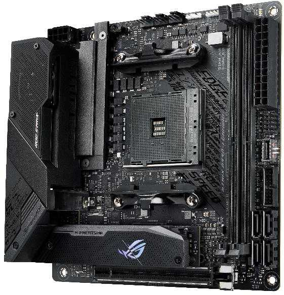 Материнская плата Asus ROG STRIX B550-I GAMING Soc-AM4 AMD B550 2xDDR4 mini-ITX AC`97 8ch(7.1) 2.5Gg RAID+HDMI+DP — фото 5