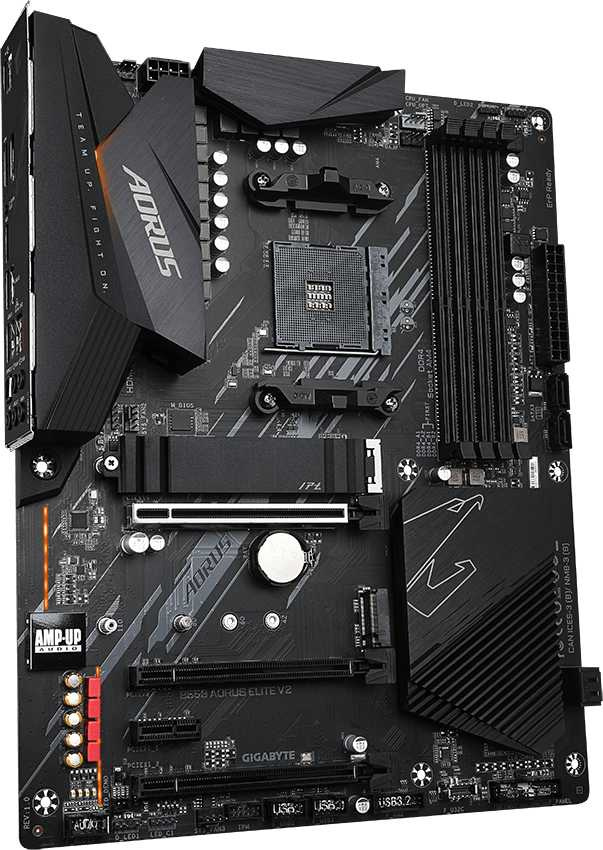 Материнская плата Gigabyte B550 AORUS ELITE V2 Soc-AM4 AMD B550 4xDDR4 ATX AC`97 8ch(7.1) 2.5Gg RAID+HDMI+DP — фото 4