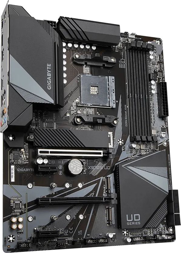 Материнская плата Gigabyte X570S UD Soc-AM4 AMD X570 4xDDR4 ATX AC`97 8ch(7.1) 2.5Gg RAID+HDMI — фото 2