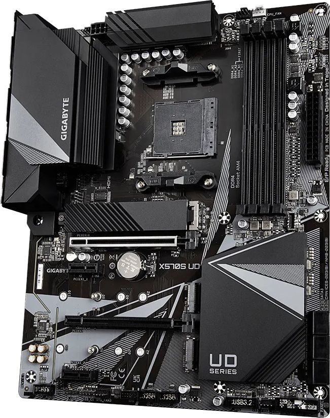 Материнская плата Gigabyte X570S UD Soc-AM4 AMD X570 4xDDR4 ATX AC`97 8ch(7.1) 2.5Gg RAID+HDMI — фото 3